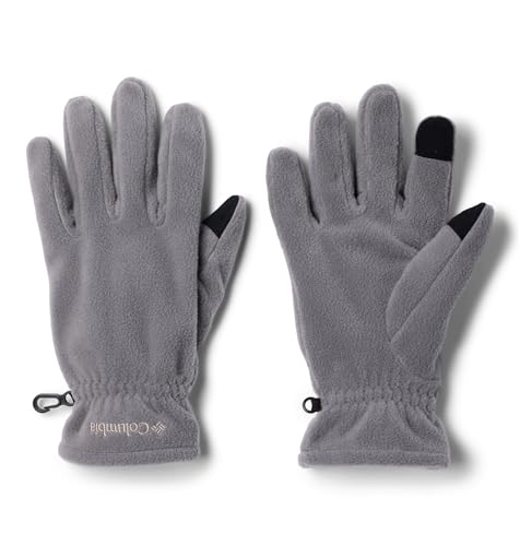 Columbia Mens Steens Mountain II Fleece Glove, City Grey, Medium