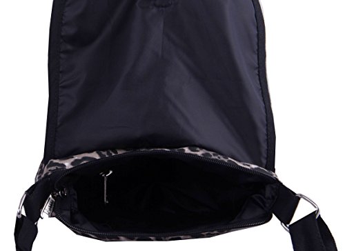 Image of Vivinkaa Animal Black Canvas Sling Bag for Women