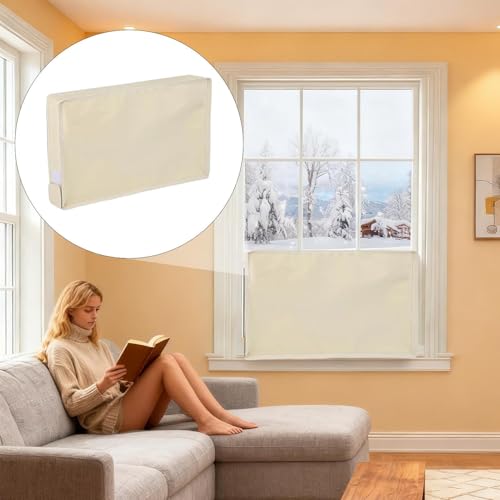 Housse de climatiseur ajustable contre le vent et poussière pour climatisation - 3