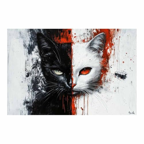 Tableau mural animal amusant pour égayer une pièce sombre