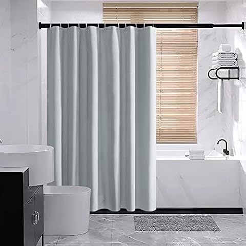 Scamzsure Cortina de Ducha Antimoho EVA 180x200 cm Cover