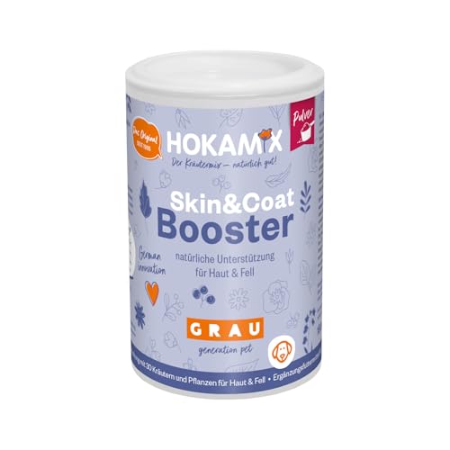 GRAU - L’Original - Hokamix Skin & Coat Booster, Paquet de 1 (1 x 150 g), Aliment complémentaire pour Chiens