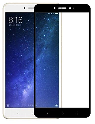 Image of JGD PRODUCTS Tempered Glass for Redmi Mi Max, Mi Max 2 with Full Screen Coverage and easy installation Kit