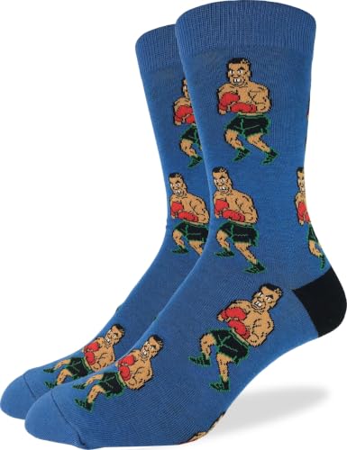Good Luck Sock Men's Tyson Punch-Out Socks, Adult, Shoe...