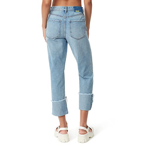 Circus NY Women's High Rise Relaxed Straight Jean3