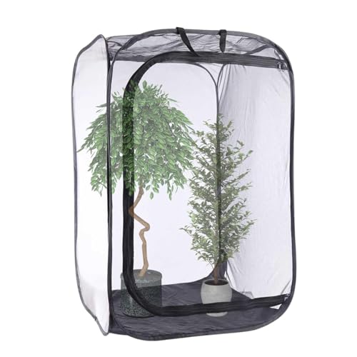 Mesh Plant Enclosure Pop-Up Cage Plant Protection Tent...