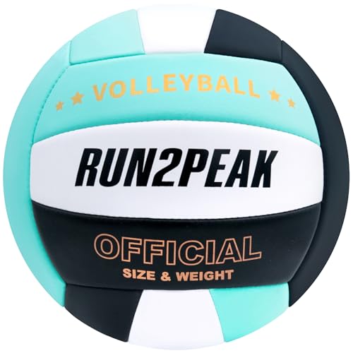 RUN2PEAK Soft Volleyball Ball Official...