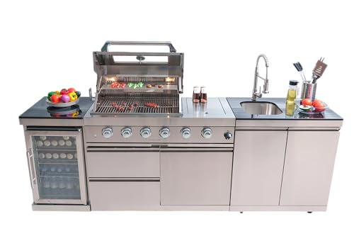 Modular Outdoor Kitchen BBQ Island 104