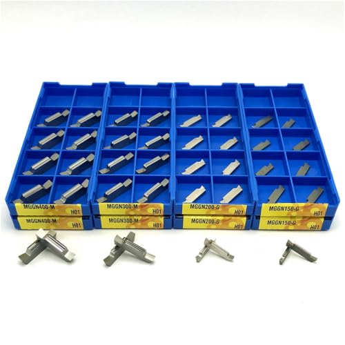 Insertos de ranurado de aluminio MGGN400-M H01 con alta resistencia al desgaste en torno 2