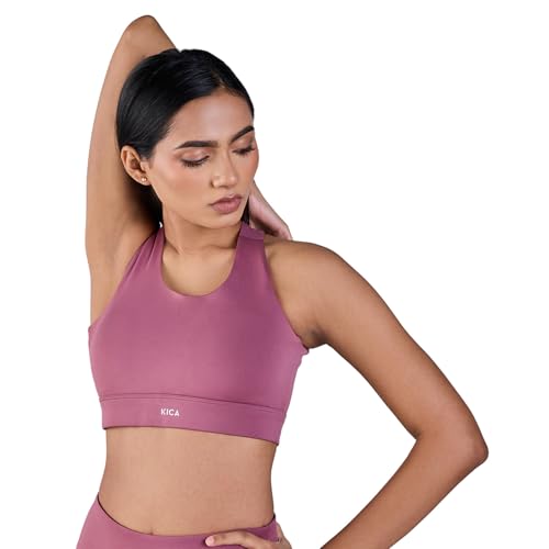 Image of Kica Crostini Full Coverage Sports Bra - High-Impact Support & Quick-Dry KICASKN Fabric