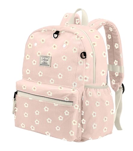 atgark Corduroy Toddler Backpack for Boys 2-5: Preschool Backpacks for Girls - 13.5' H Fit Folder