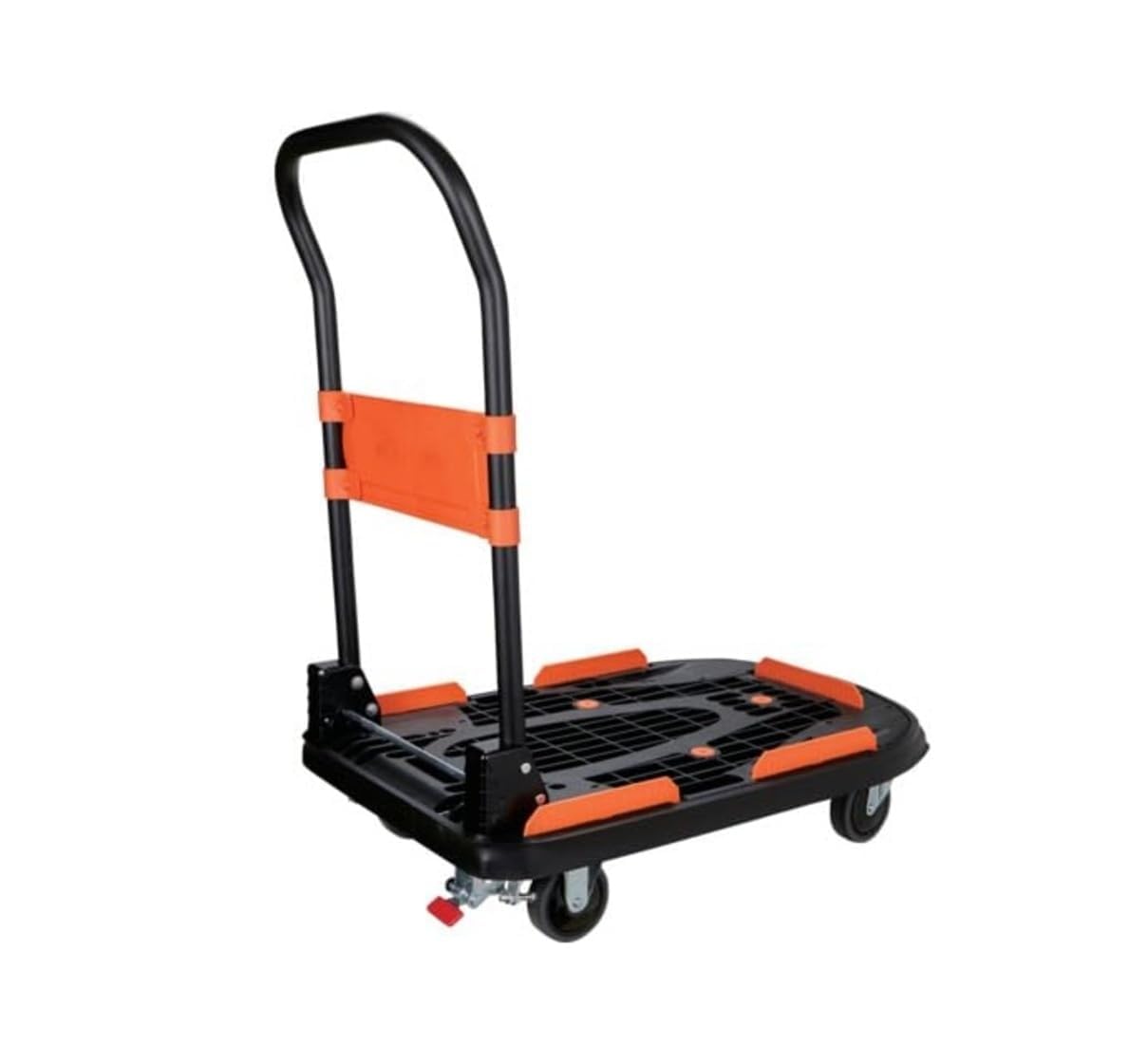 Amazon.co.jp: 樹脂台車 780×490 折畳 青 スチールストッパー付 : 産業