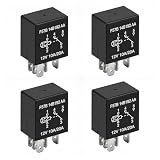 HOPUT F57B14B192AA Automotive Relay Replaces RY612 RY612T RLY27, Pack of 4
