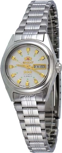 Orient Women's Tri-Star Stainless Steel White Dial Automatic Watch