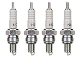  4x Zündkerze NGK C7HSA für China Roller
