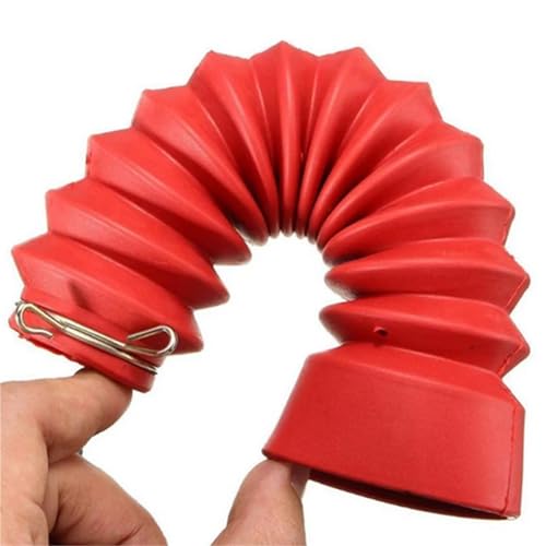 Fundas protectoras rojas para horquilla delantera motocicleta 4