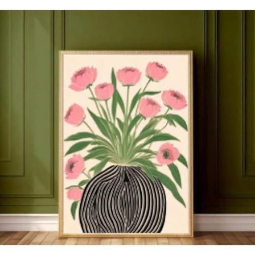 Affiche Matisse florale et pastel XINBAO pour illuminer la décoration de votre chambre