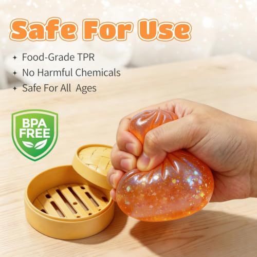 Squeeze Toys 6PCS Squishy Toys, Kawaii Squishies Party Favors - image 3