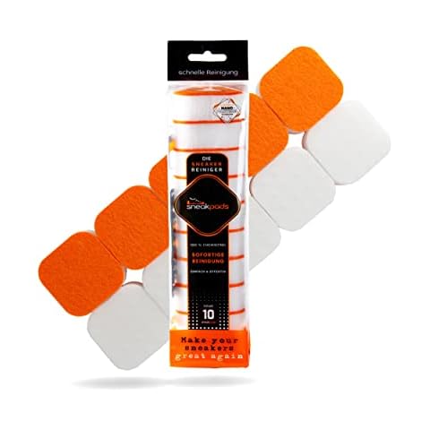 Sneakpads - Die ultimative Instant Sneaker- und Schuh-Reiniger. Leistungsstarke, langlebige, doppelseitige Reinigungsschwämme. Schnell und gründlich, ohne Chemikalien und zusätzliches Zubehör Cover