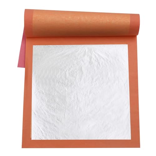 Kinno Pure Silver Leaf Sheets 25 Sheets