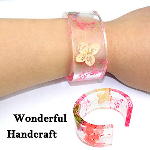 3 Pieces Resin Silicone Bracelet Mold Silicone Open Cuff Bracelet Mold C Font Bracelet Mold Resin Casting Mold For Jewelry Making, 3 Sizes #TOP2