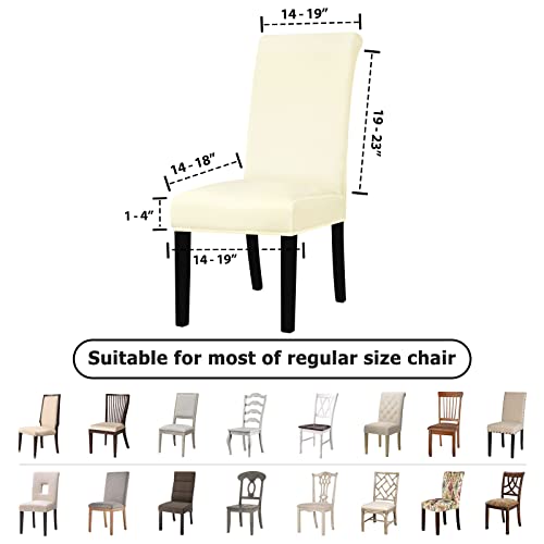 Lellen Dining Chair Covers Set of 2 - Image 4