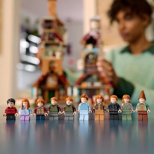 Image of LEGO Harry Potter The Burrow - Collectors' Edition Weasley House Building Set for Adults 76437