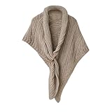 Ampiamente usato: abbinalo come uno scialle intorno alle spalle, indossalo come sciarpa per mantenere il collo caldo, indossalo sotto il tuo cappotto o blazer preferito, si abbina magnificamente con i vestiti. Questa sciarpa passerà con te da casual a formale. Se ti piace vestirti in stile bohémien, eclettico o elegante, questa sciarpa si abbinerà perfettamente al tuo stile. Adatto per sposa, matrimoni, feste serali, occasioni speciali. Lo scialle può essere utilizzato anche come fazzoletto da collo.