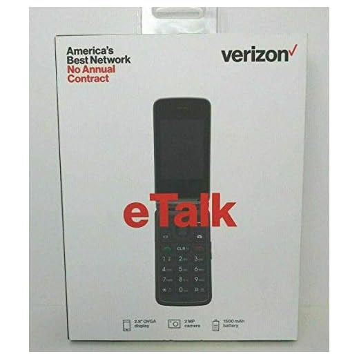 Verizon Wireless Freetel eTalk Prepaid Flip Phone (Gray)