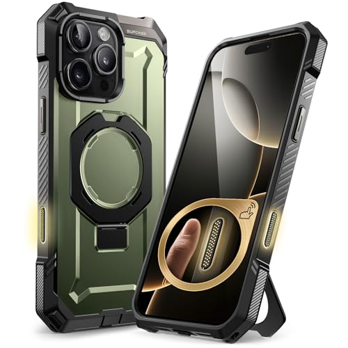 SUPCASE for iPhone 16 Pro Case with Camera Control Capture Button, Green