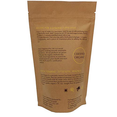 Mana Organics Organic Assam CTC Black Tea