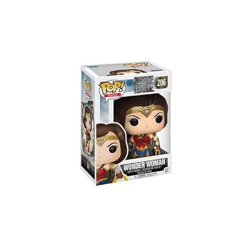 Funko POP! DC Comics: Wonder Woman Justice League - Collectable Vinyl Figure For Display - Gift Idea - Official Merchandise - Toys For Kids & Adults - Anime Fans - Model Figure For Collectors