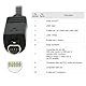 chenyang VMC-15FS 10 Pin zum USB-Datensynchronisationskabel für Sony Handycam Digital Camcorder