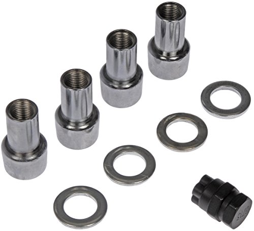 Écrous de roue chromés anti-vibration Dorman 711-523 Duplex Mag pour filetages 9/16-18