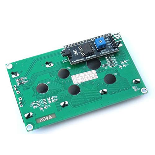 Hiletgo 2004 20X4 Lcd Display Lcd Screen Serial With Iic I2C Adapter Yellow Green Color Lcd For Arduino Raspberry Pi #TOP1