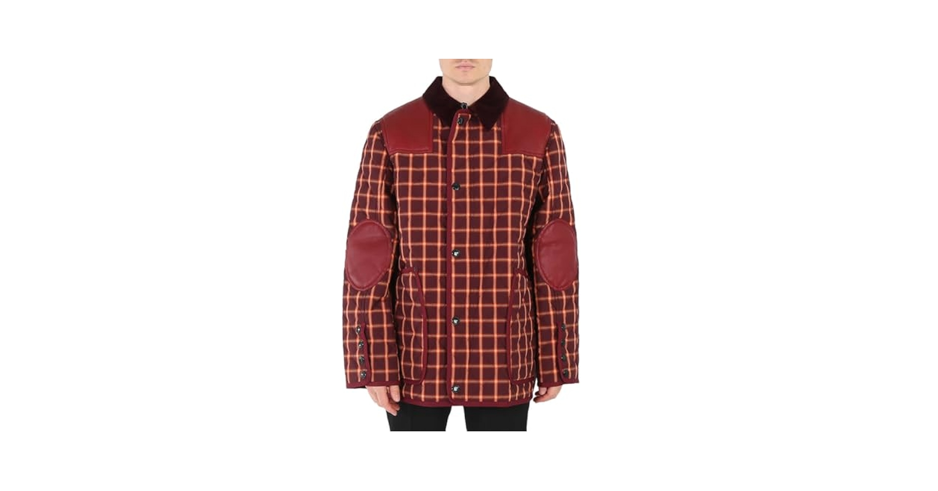 【関税込み】Burberry ブラウン ポリエステル ジャケット バーバリー ジャケット コーチジャケット[品番：AXEB0030653
