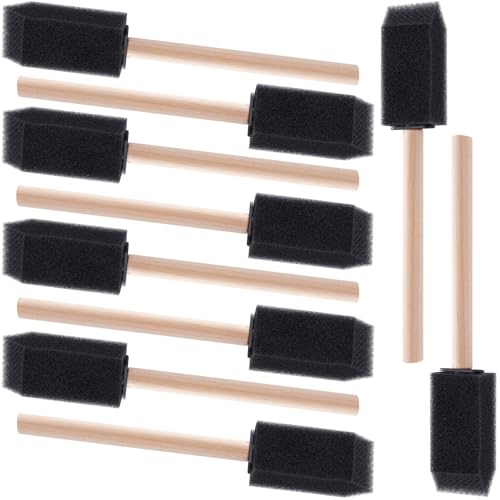 Winsyison Schaumstoff-Pinsel, 10 Stück