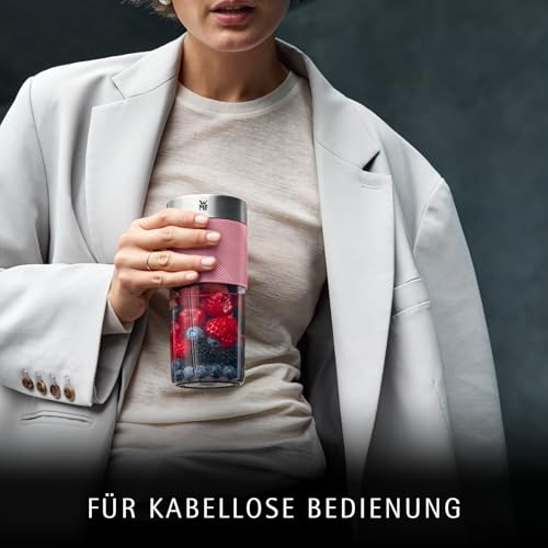 WMF Küchenminis Mix on the Go 300 ml, Mini Mixer to Go, USB Mixer Smoothie Maker, aufladbarer Personal Blender… – Ansicht 6