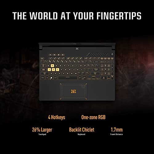 Asus TUF Gaming F15 Gaming Laptop, 15.6" 144Hz FHD IPS-Type Display, Intel Core i5-11400H Processor, GeForce RTX 3050 Ti, 16GB DDR4 RAM, 512GB PCIe SSD, Wi-Fi 6, Windows 11 Home, FX506HEB-RS53 - Notebook - Immagine 6
