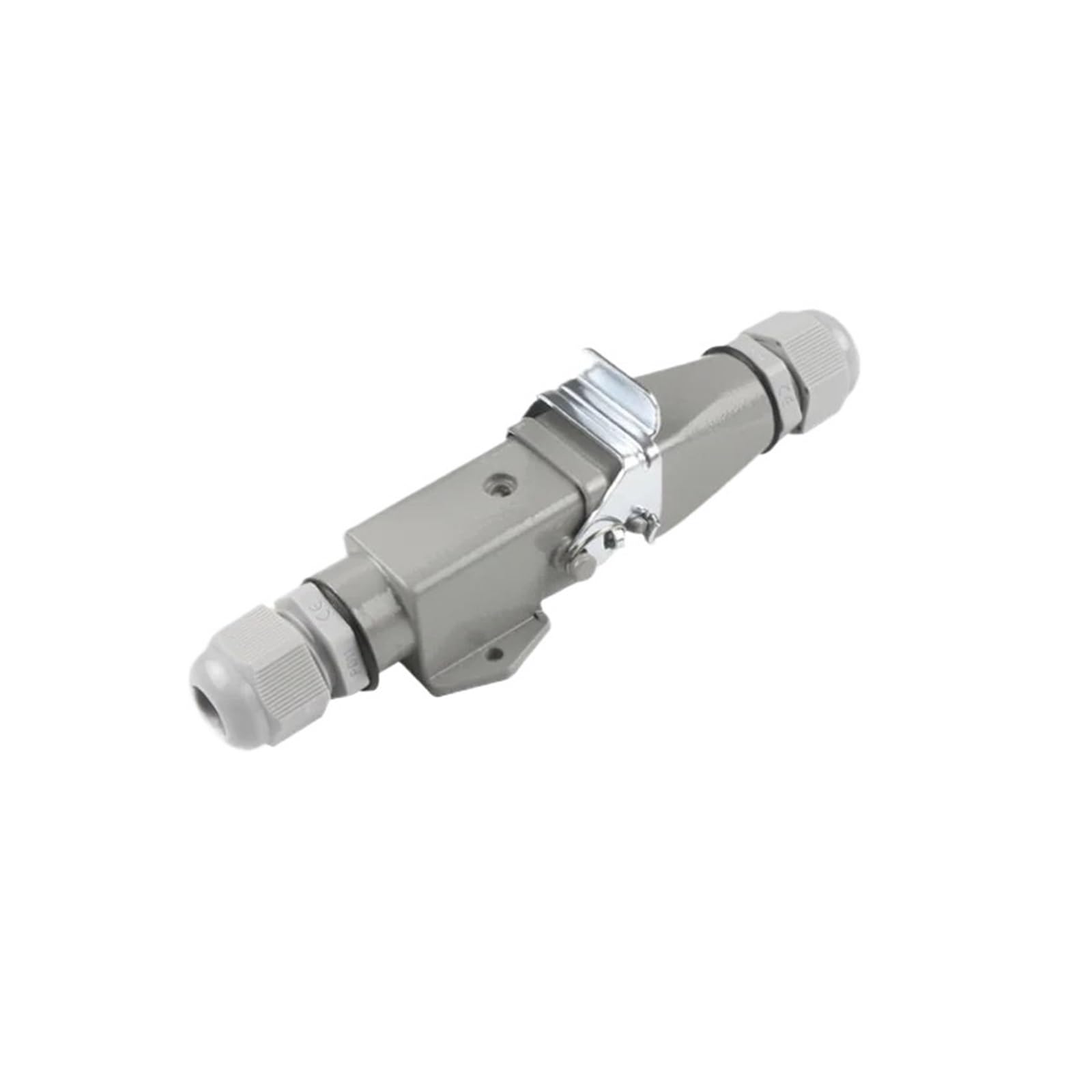 HDC HA Schwerlast-wasserdichter Steckverbinder, 4, 5, 6, 8-polig, 10 A, 250 V. Es ist staubdicht, wasserdicht, ölbeständig(Black)