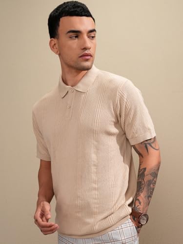 Image of Highlander Men's Polo Tshirt | Flat Knit | Regular Fit | Polo T-Shirt for Man