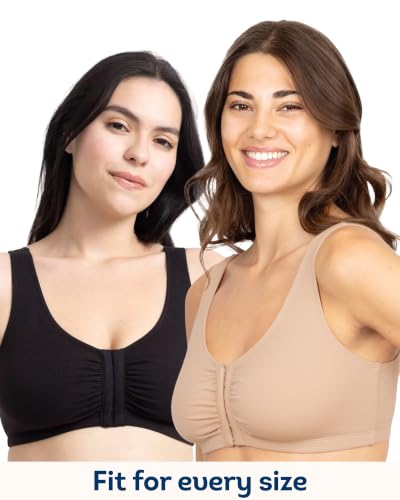 Image of Fruit of the Loom Women's Multi-Pack Front Close Sports Bra