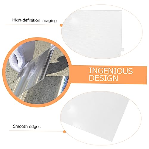Healifty 1623301JYOAI 2Pcs Fresnel Lens Fresnel Lens For Projector Magnifier Projector Tool Fresnel Lens Screen Magnifier Screen Projector Monitor thumb #7