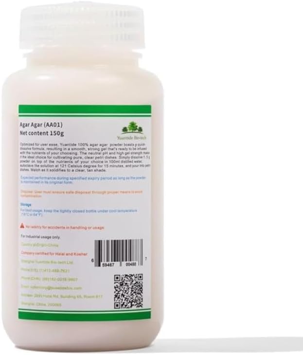 Yuantide Bio Titanium Dioxide Powder 8 oz | Oil-Based, Cosmetic Grade | White Pigment for Soap Making, Cosmetics, DIY Crafts