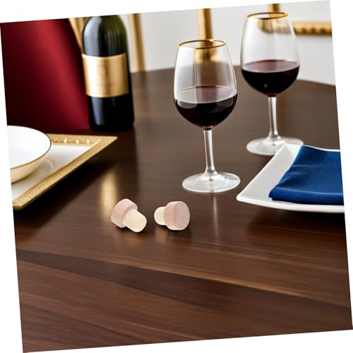 Bouchons bois de hêtre de qualité pour bouteille de vin x30