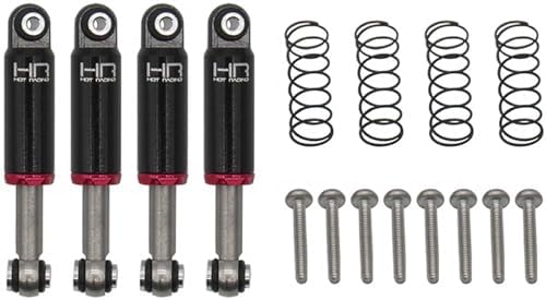 Amazon.com: Hot Racing Black Internal Spring Air Shocks 32mm SCX24 ...