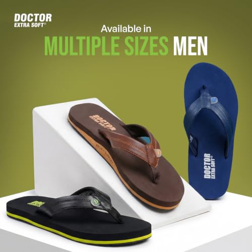 Image of DOCTOR EXTRA SOFT Thong Arch Support Ortho Slippers for Mens D-38