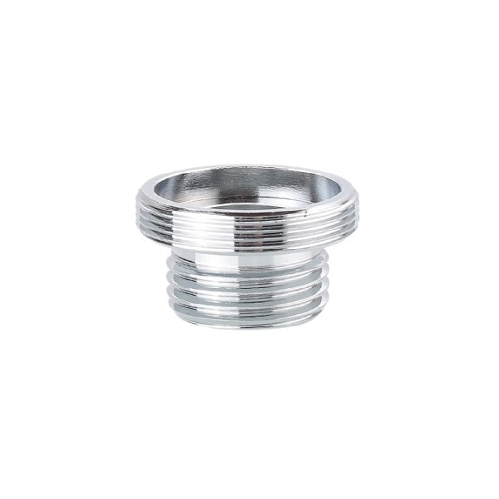Faucet Adapter M16/M18/M20/M22/M24/M28/M32 External Thread to 4 Points G1/2 External Thread Coarse Thread Brass Faucet Filter Accessory Bathroom Garden Tap Adapter, 1 Pcs(M28-4 Points G1/2)