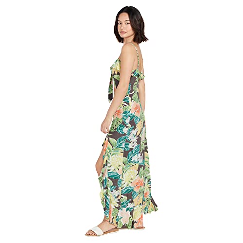 Volcom Women's Excapism Maxi Dress, Slate Grey, M #TOP3