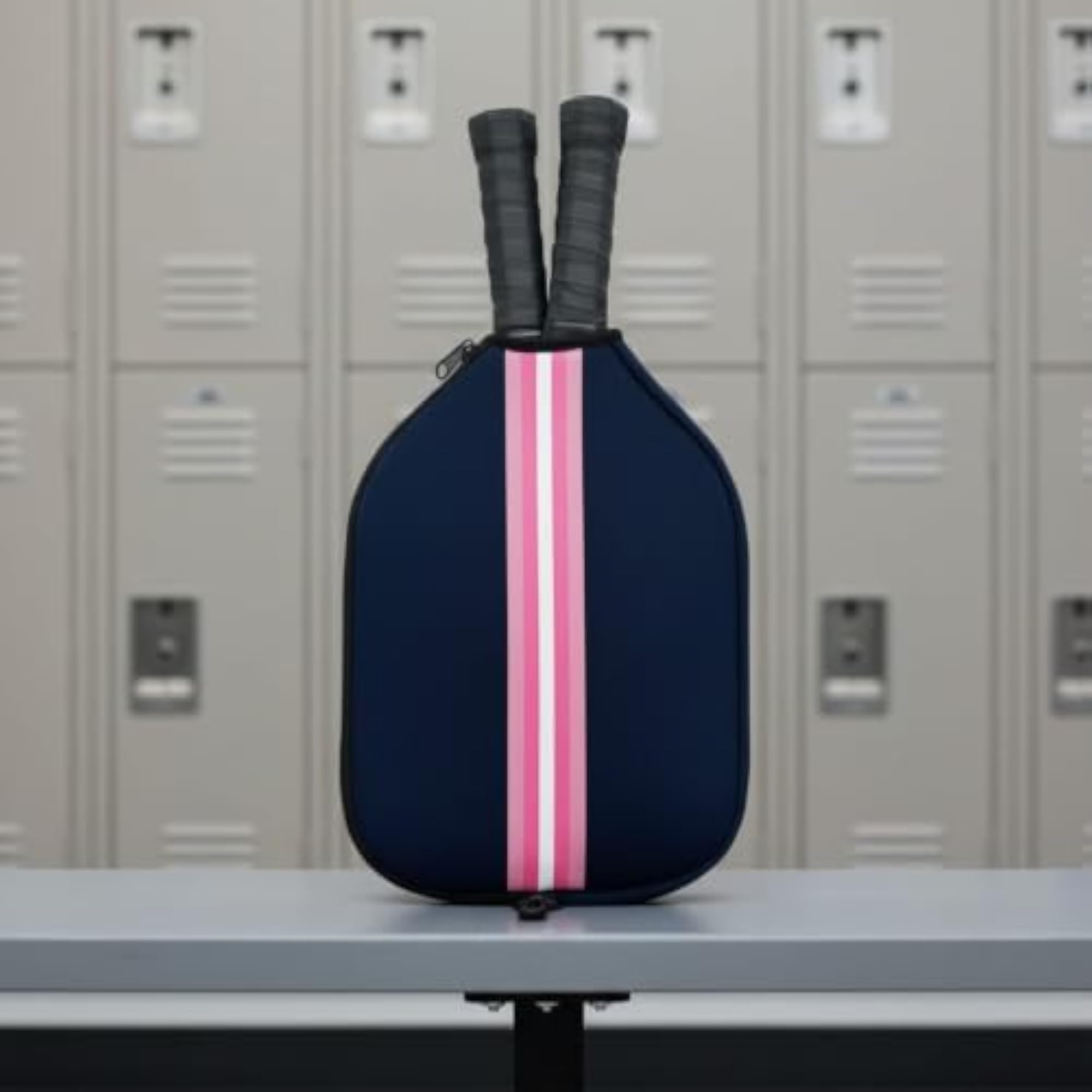 Zippered Racket Bag for Players, Portable and Streamlined
